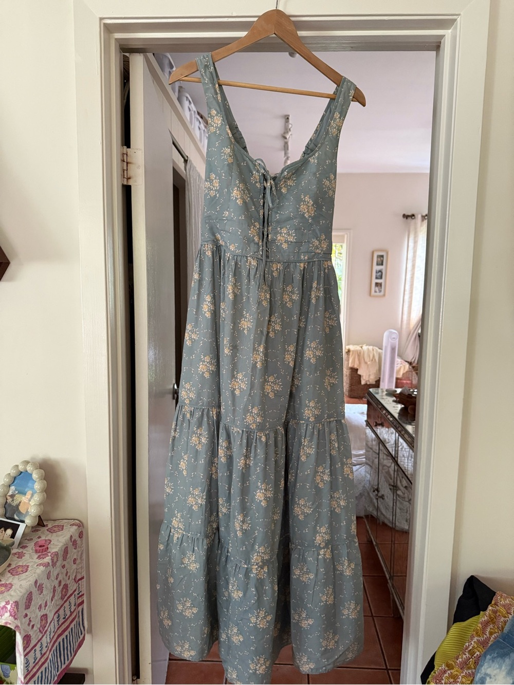 Christy Dawn Adele Dress in spruce bouquet - Picture 2 of 8